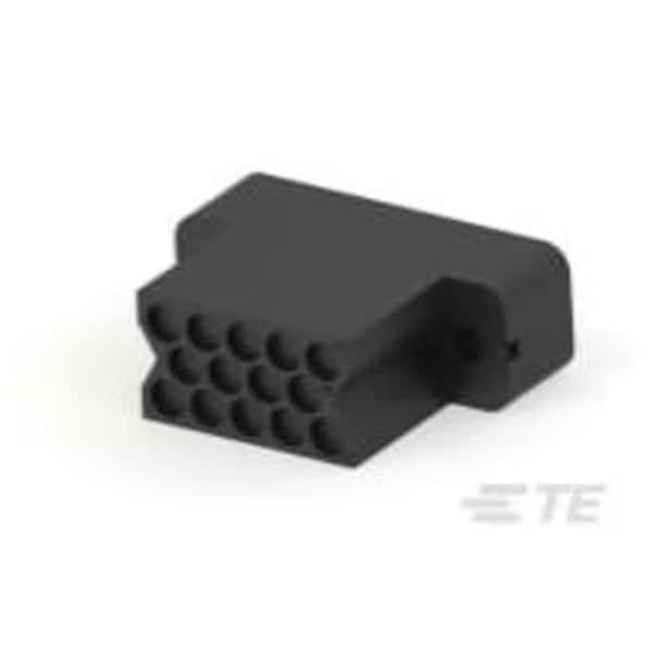 Rack And Panel Connector, 14 Contact(S), Female, Crimp Terminal, Receptacle