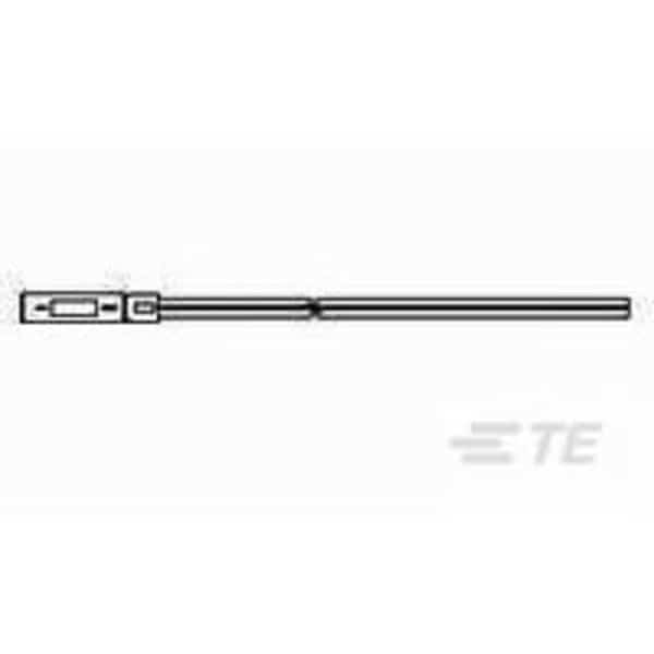 C/A NECTOR HV-4 OUTLET-PIGTAIL  2FT LG