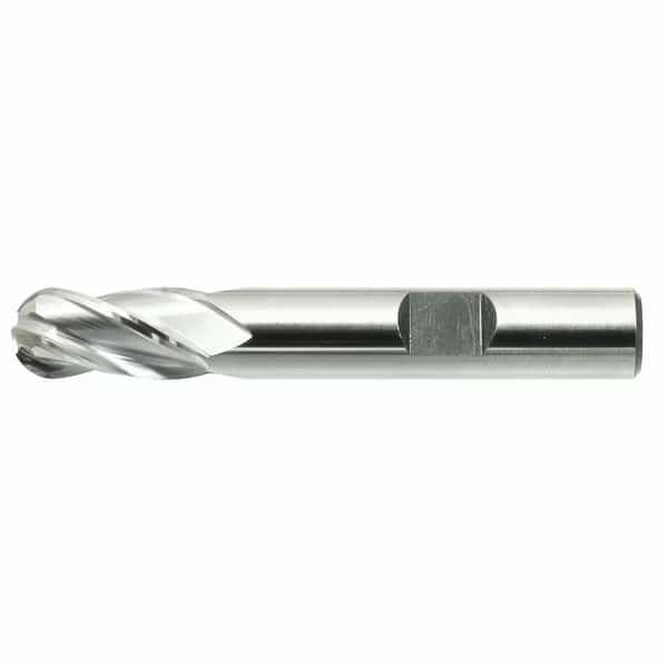1, 4 FL M42 BALL NOSE END-MIL 1 SHK 6650A