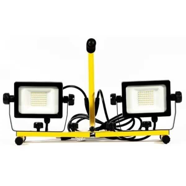 8000 Lumen LED, Portable, 2 Fixture Worklight