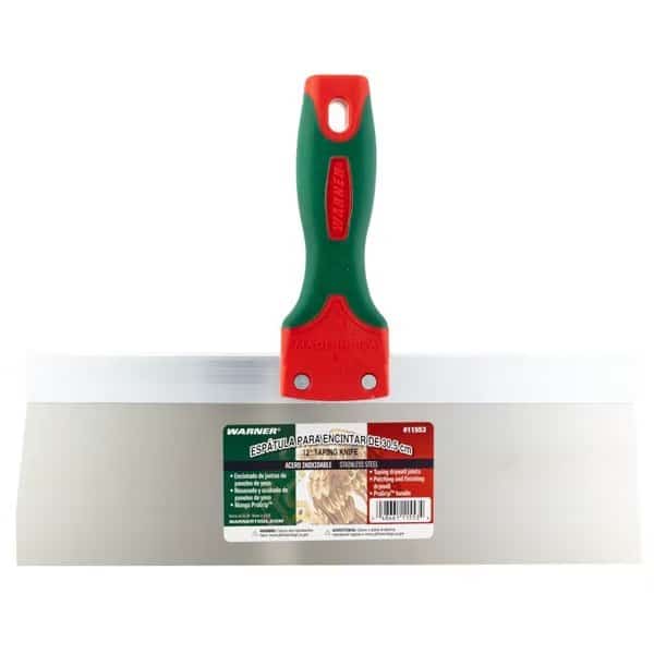 PROGRIP 12" Mexican Heritage Taping Knife, Stainless Steel Blade