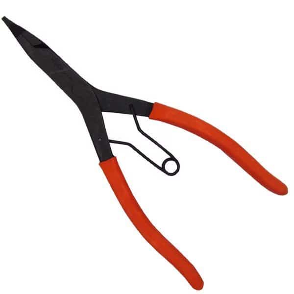 9" STRAIGHT TIP LOCK RING PLIERS-BLACK OXIDE-BULK