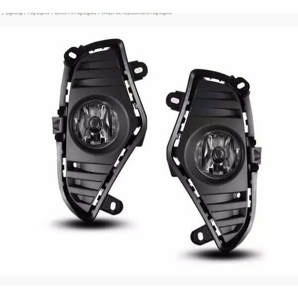 Fog Light - Clear Wiring Kit Included