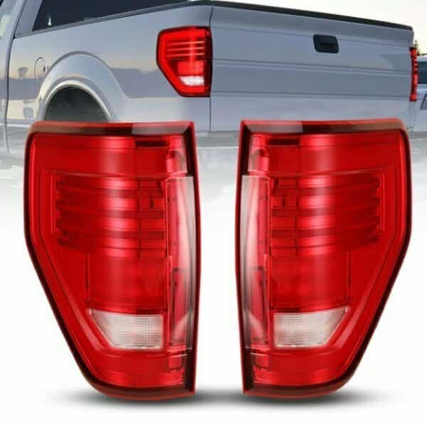 Led Sequential Tail Light - Clear/Red