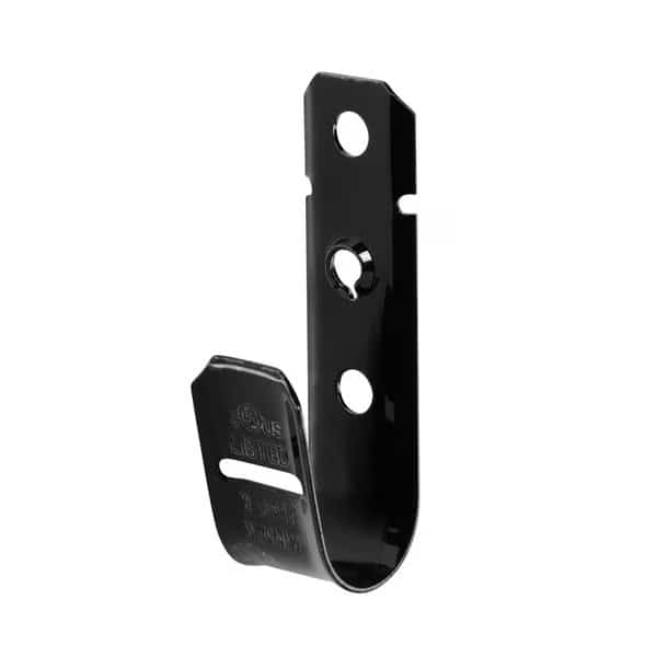 3/4in. J Hook - Black, 100PK