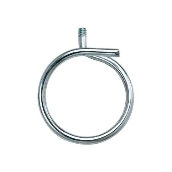 2in. Loop Bridle Ring - 1/4-20 Thread, Short Stem, 100PK