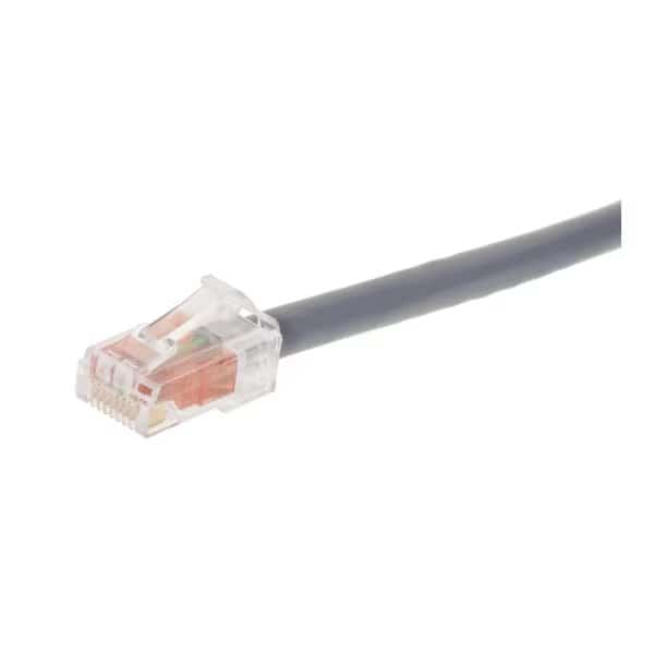 CBL ASSY MOD 24-4PR STRANDED, CAT6 T568A/B 6FT DARK GRAY, CPC3312-03F006