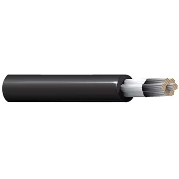 Multi-Conductor Cable, AWM, 12 AWG, Black