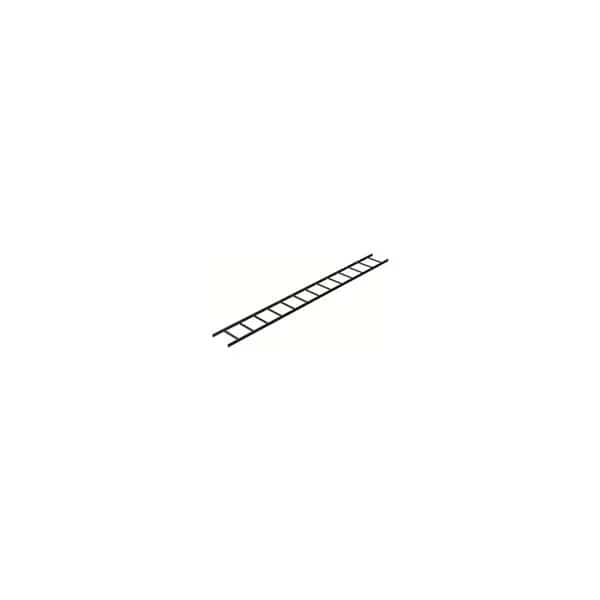 LADDER SECTION STRAIGHT, 10' LONG X 12" WIDE BLACK,