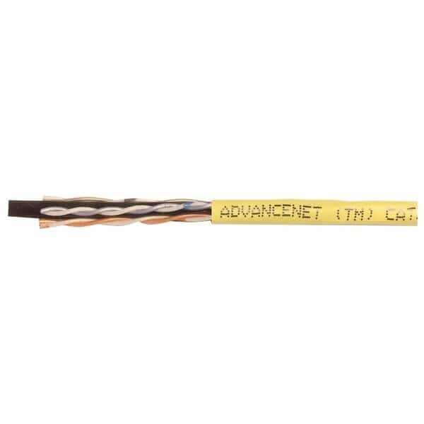 23-4P UTP-CMP SOL BC CAT6, FEP/FRPVC BLUE JACKET, 1000FT
