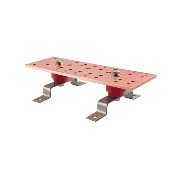 12" TMGB GROUNDING BUSBAR KIT, WITH HARDWARE, 4"WX1/4"HX12"L