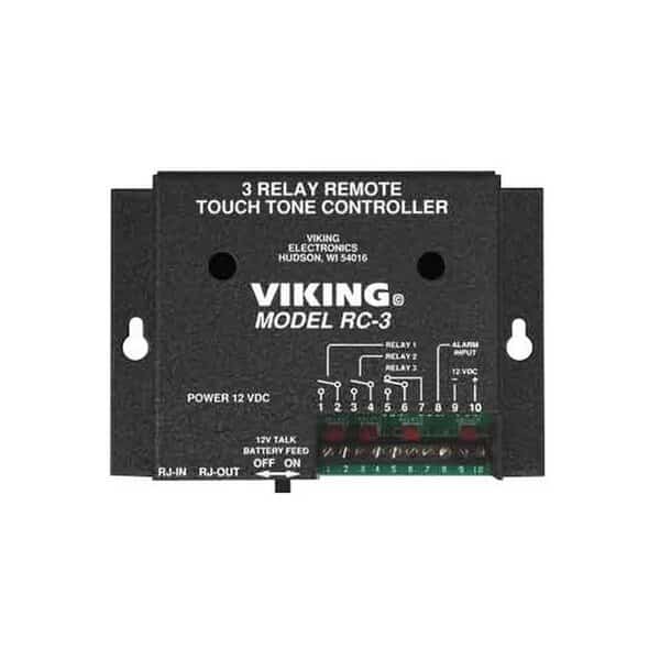 CONTROLLER REMOTE THREE RELAY, FOR ANY TOUCH TONE PHONE, 120VAC