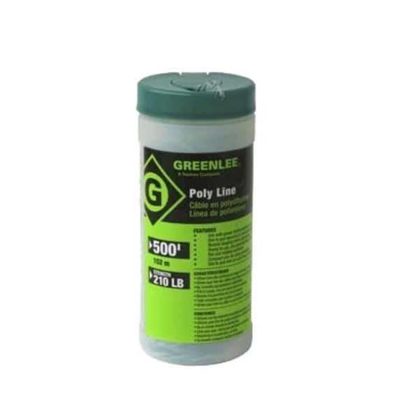 POLY LINE BUCKET 500 FEET, 210 LBS. AVG BREAKING STRENGTH,