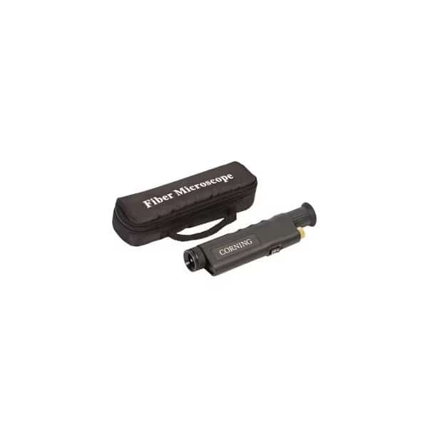 200X FIBER MICROSCOPE FMFA-U25, UNIVERSAL ADAPTER, CASE