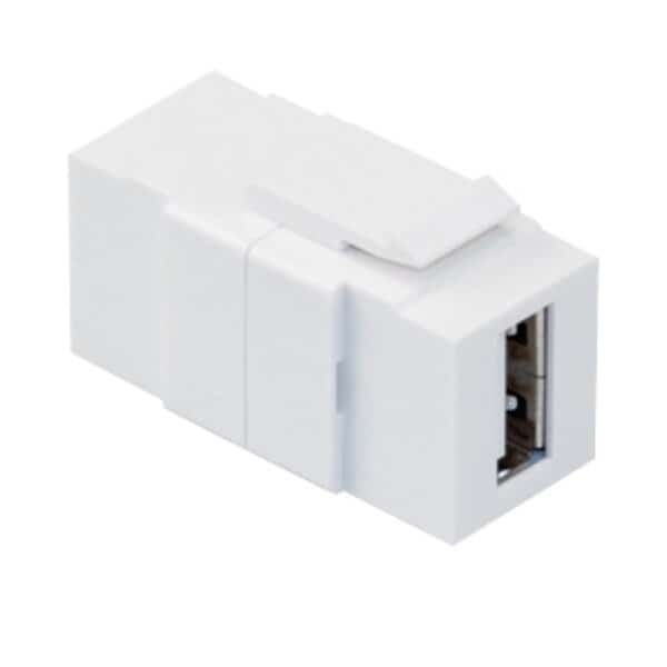 Quickport Usb Connector Feedt, Feedthrough, White