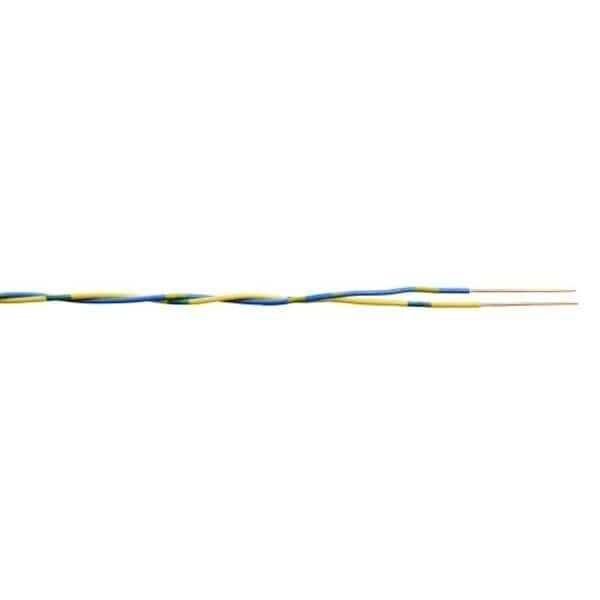 24-1P CROSS CONNECT WIRE SOL, BC (O/WH-WH/O) SRPVC BMD, 1000FT