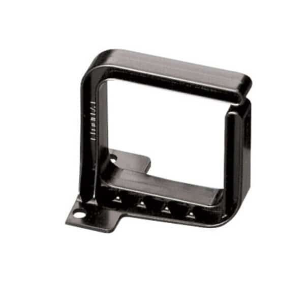 CABLE MGMT D-RING VERTICAL, 2.4 IN WIDE X 2.4 IN DEEP
