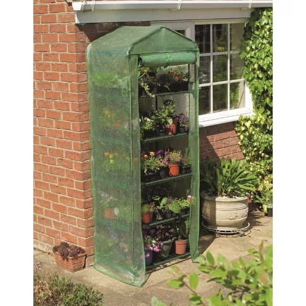 GROWHOUSE 5 TIER W/HVYDTY CVR