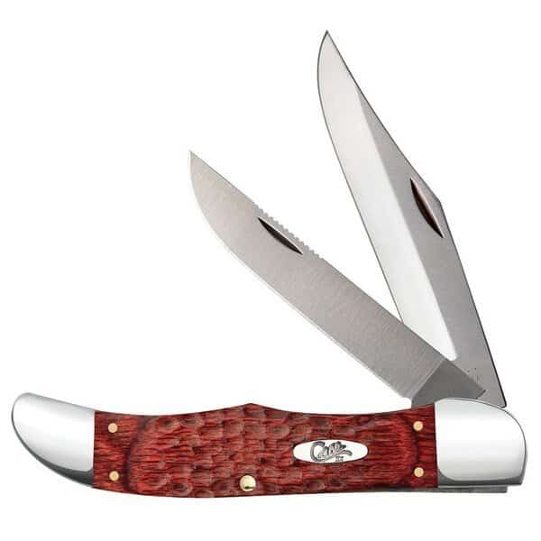 Knife, Rosewood Jig Folding Hunter W/ Sheath