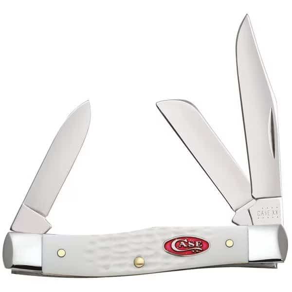 Knife, Sparxx White Syn Med Stockman