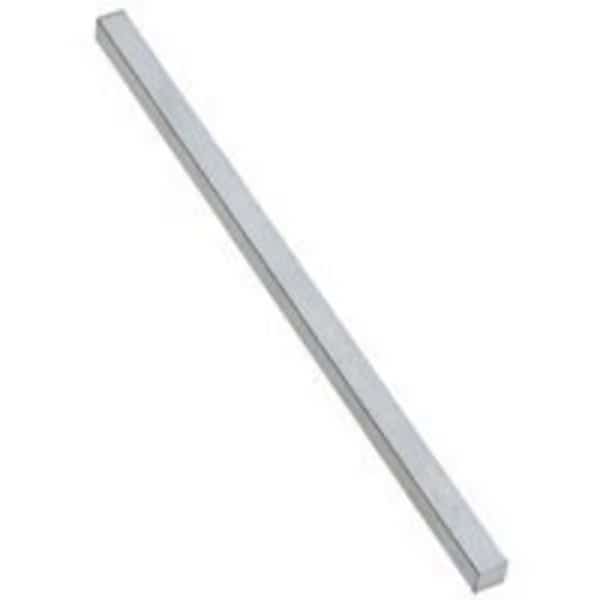 Machine Key, Steel, Zinc, 12 in L