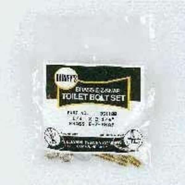 HARVEY 051100 EZ Snap Bolt Set, Brass