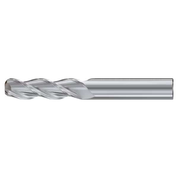 Alu-Power Hpc 3 Flute Corner Radius 37 Degree Helix End Mill