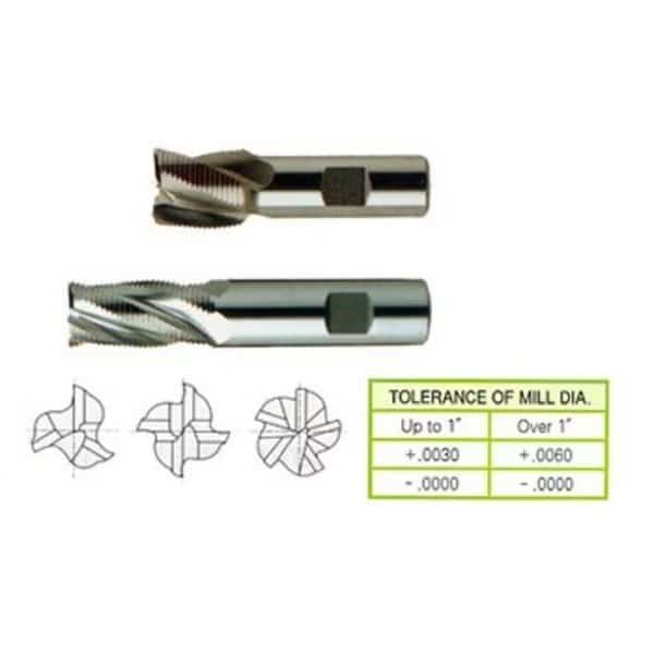 3 Flute Reg Len Fine Pitch Rougher TialnFutura Coated 8% Cobalt