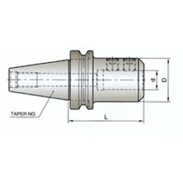 Bt50 Extended Length End Mill Holder