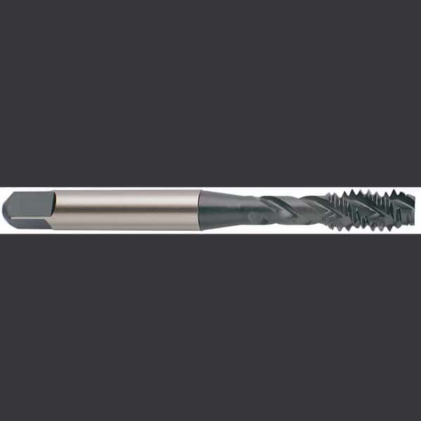 4 Fluted Metric Spiral Fluted Modified Bottoming Hardslick Coated