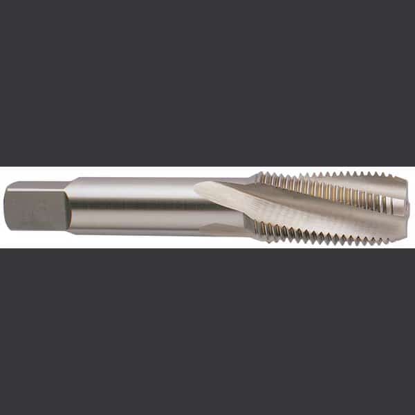 4 Flute Spiral Fluted Pipe Tap 15 Deg HelixNpt/F Straight Shank Coated
