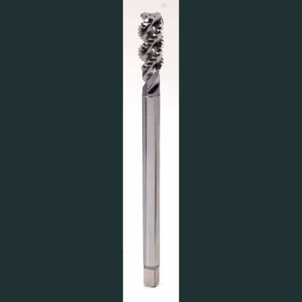3 Flute Spiral Fluted Plug 6" Extention Tin Coated Tap, Yg-1 Tool Co, Mfr#: T8D01403