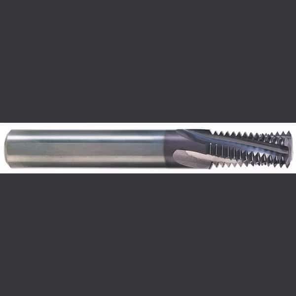 ThreadMillsSolidCarbide60DegreeHelicalFluteTialnCoated