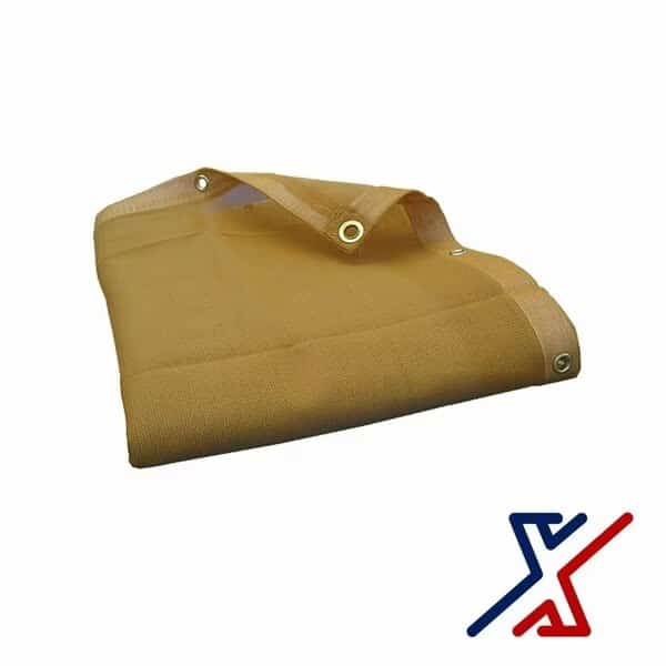 Heavy Duty Tarp, 25 ft x 25 ft, Beige