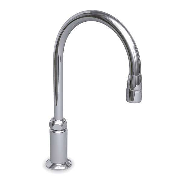 Foot Pedal Spout, Single Hole Mount, 1 Hole, Chrome