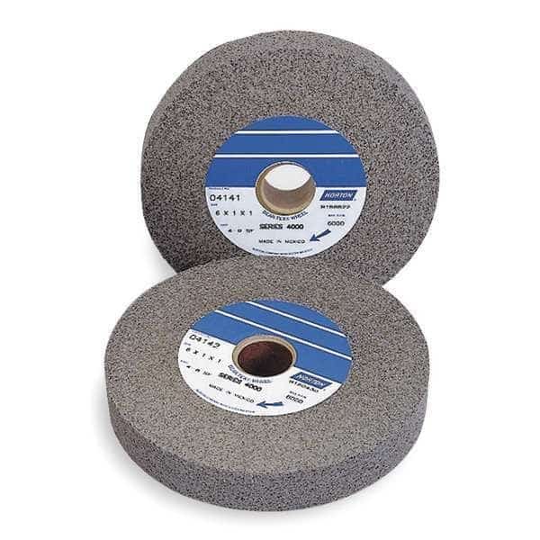 Convolute Wheel,Metal Finishng,8x1x3,MED, Mfr#: 66261018673, NORTON