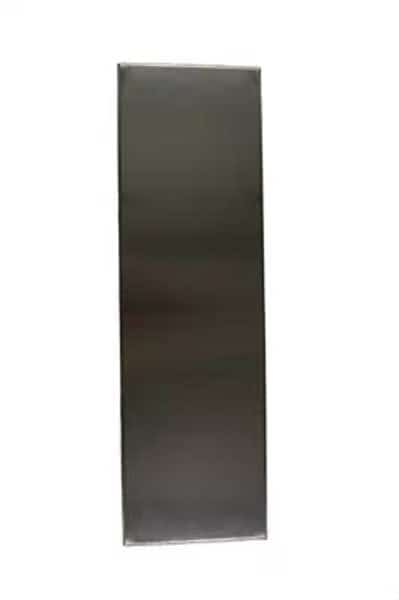 58" x 58" Panel Toilet Partition, 304 Stainless Steel, Satin