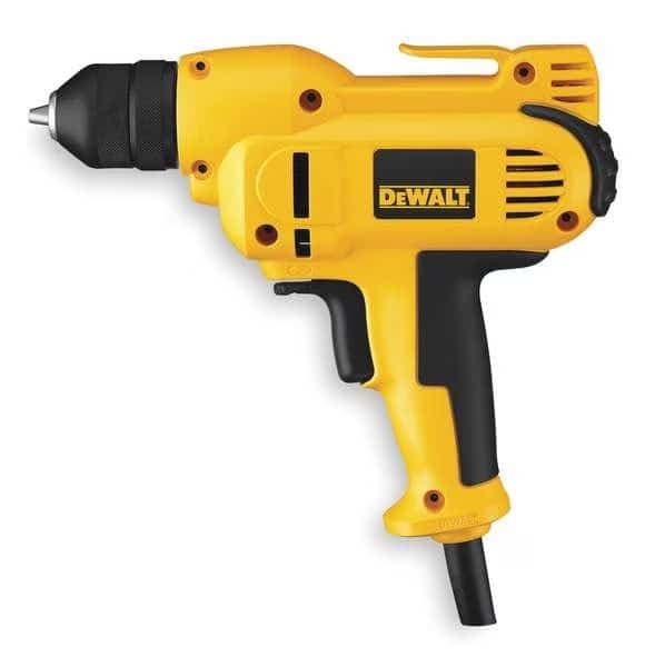 3/8" (10mm) VSR Mid-handle Drill Kit with Keyless Chuck