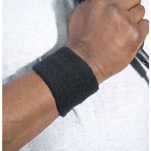 Wristband, Black, Universal, PK2, Chill-Its By Ergodyne, Mfr#: 6500