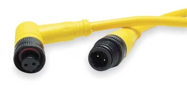 Cordset,5 Pin,Receptacle,Female, Mfr#: 705000D02F120, BRAD HARRISON