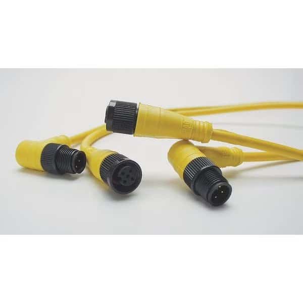 Cordset, 5 Pin, Receptacle, Female