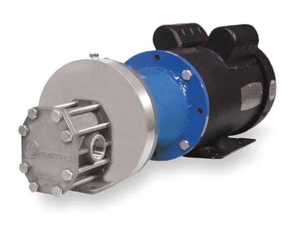 5 HP Stainless Steel Magnetic Drive Gear Pump 230/460V