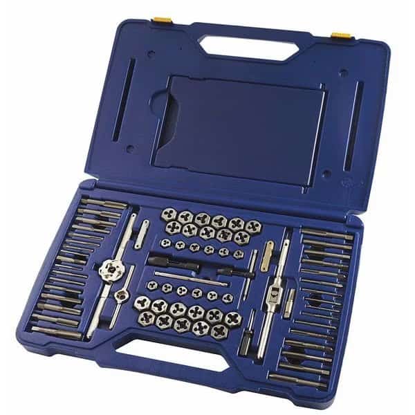 Tap and Die Set, 76 pc, High Carbon Steel
