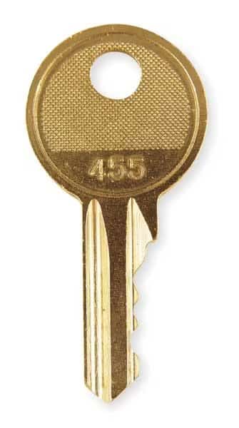 Replacement key, F/22mm Keyed Operator