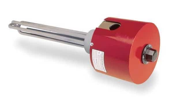 Screw Plug Immersion Heater, 11-7/8 In. D