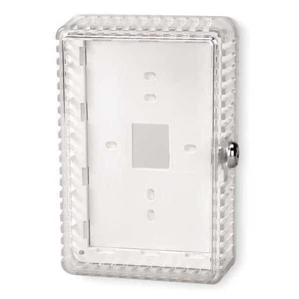 Universal Thermostat Guard, Off-White, Plastic, EnjoyTool select, Mfr# 2E999