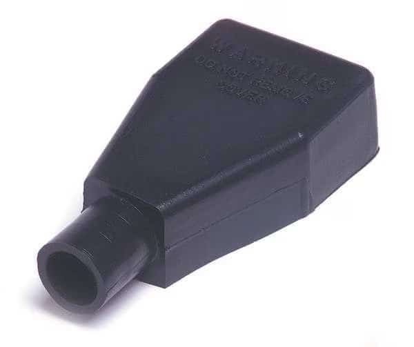 Terminal Protector, Plug-In, PVC, Black, PK5, QUICKCABLE, Mfr# 5724-360-005B