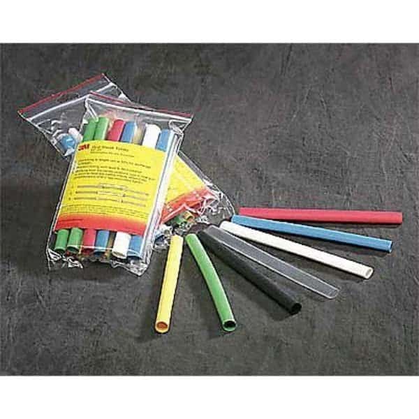 Shrink Tubing, 0.125in ID, Black, 4ft, PK250, 3M, Mfr# EPS-300-1/8-48-Black