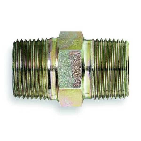 Hose Adapter, 3/8", NPTF, 3/8", NPTF