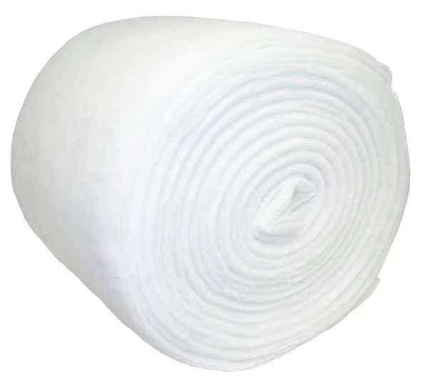 30 in x 25 ft x 1 in Polyester Air Filter Roll, MERV 7, Blue/White (Formerly Air Handler)